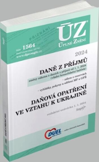 ÚZ 1564 Daně z příjmů, 2024