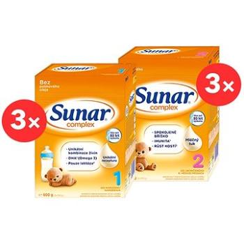 Sunar Complex 1 (3× 600 g), Sunar Complex 2 (3× 600 g) (8592084416676)