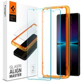 Spigen Glass AlignMaster 2 Pack Sony Xperia 1 IV (AGL04689)