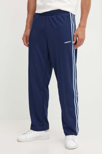 Tepláky adidas Originals tmavomodrá barva, s potiskem, IW3231