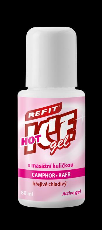 Refit Ice Masážní gel s kafrem roll–on 80 ml