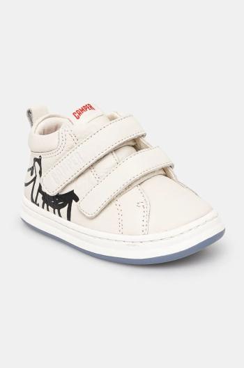 Dětské kožené sneakers boty Camper TWS FW béžová barva, K900337.004