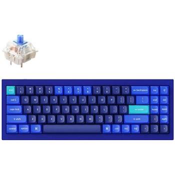 Keychron QMK Q7 70% Gateron G Pro Hot-Swappable Blue Switch Mechanical, Blue - US (Q7-J2)