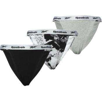 Reebok TANGA BRIEF ISLA 3pk Dámské kalhotky, černá, velikost