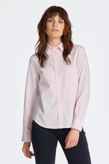 KOŠILE GANT REG POPLIN STRIPED SHIRT LIGHT PINK