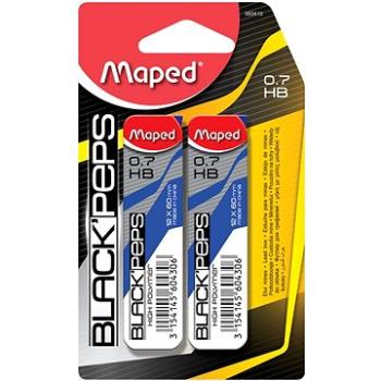 MAPED do mikrotužky HB 0,7 mm v krabičce - 2x12 tuh v balení (3154145604108)