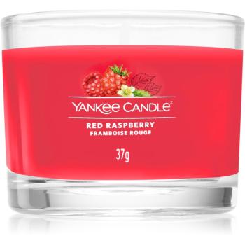 Yankee Candle Red Raspberry votivní svíčka glass 37 g