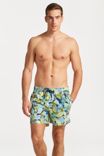 PLAVKY GANT CF TROPICAL PRINT SWIM SHORTS MARINE