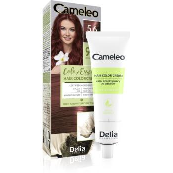 Delia Cosmetics Cameleo Color Essence barva na vlasy v tubě odstín 5.6 Mahogany Brown 75 g