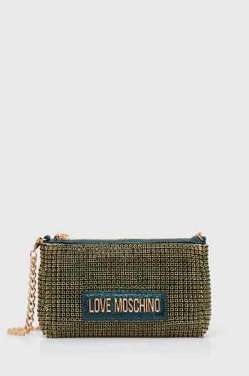 Kabelka Love Moschino zelená barva, JC4046PP1LLP100A