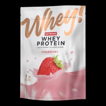NUTREND Whey Protein, jahoda 390 g
