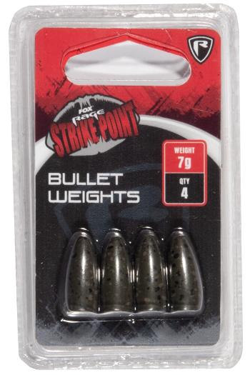 Rage strike závažíčka strike point bullet weights - 5 g 4 ks