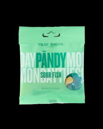 PÄNDY Candy Sour Fish gumové bonbony 50 g