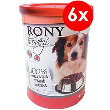 RONY hovězí 400 g, 6 ks (8594025083831)