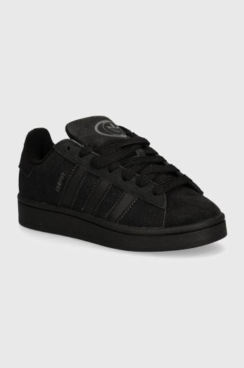 Dětské semišové sneakers boty adidas Originals CAMPUS 00s černá barva, JI4395