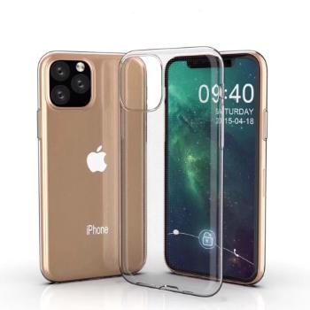 Silikónový obal Apple iPhone 11 priehľadný