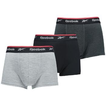 Reebok TRUNK REDGRAVE 3PK Pánské boxerky, černá, velikost