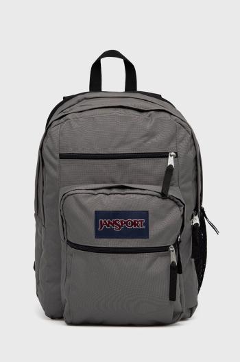 Ruksak Jansport šedá farba, veľký, s nášivkou