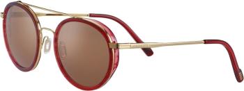 Serengeti Geary Red Streaky/Bold Gold/Mineral Polarized Drivers Gold Lifestyle brýle