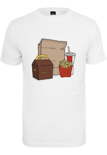 Mr. Tee Meal Tee white - XL