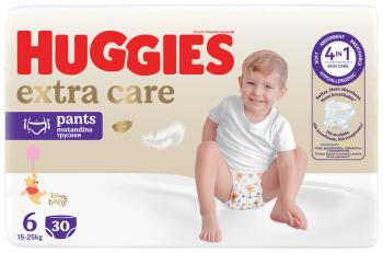 HUGGIES® Kalhotky plenkové jednorázové 6 Extra Care Pants (15-25 kg) 30 ks