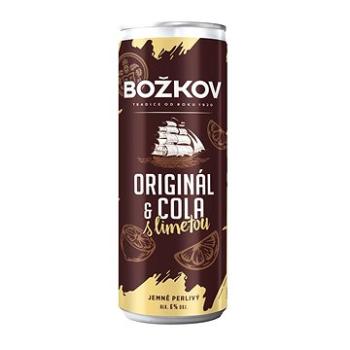 Božkov Originál & Cola s limetkou 0,25l 6% (8594005023178)