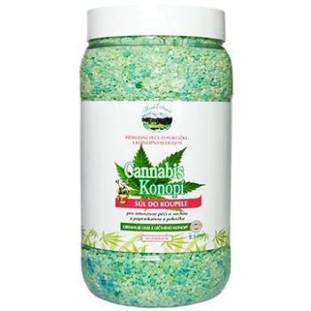 VIVACO Herb Extract Relaxační sůl do koupele s konopím 1200 g (8595635206962)