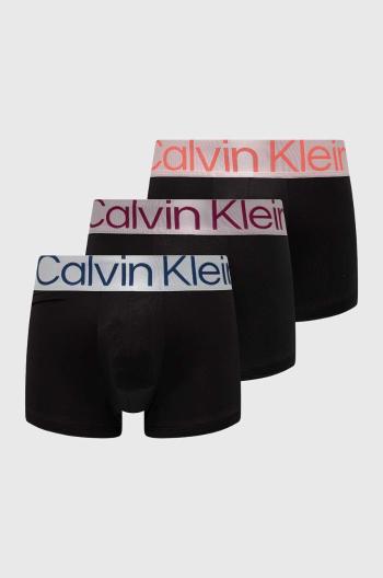 Boxerky Calvin Klein Underwear 3-pack pánské, černá barva, 000NB3074A