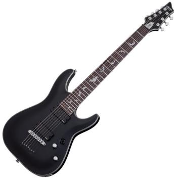 Schecter Damien Platinum-7 Satin Black Elektrická kytara