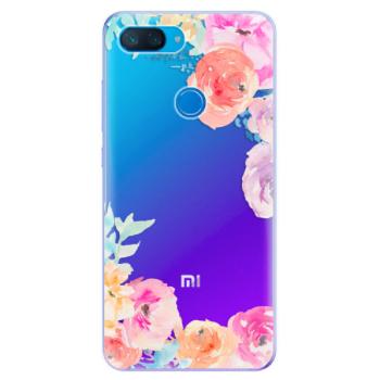 Odolné silikonové pouzdro iSaprio - Flower Brush - Xiaomi Mi 8 Lite