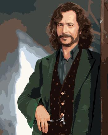 Zuty Malování podle čísel Sirius Black (Harry Potter)