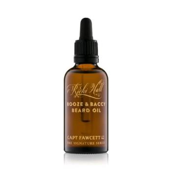 Captain Fawcett Olej na plnovous Ricki Hall`s Booze & Baccy (Beard Oil) 10 ml
