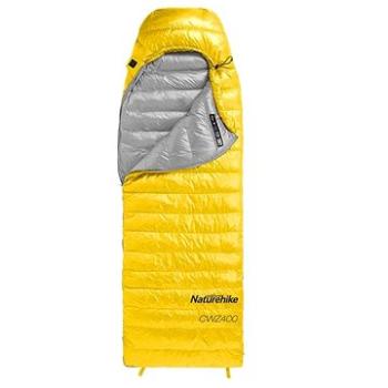 Naturehike péřový spací pytel CWZ400 550FP 930g vel. L - žlutý (6927595765364)