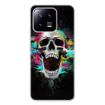 Odolné silikonové pouzdro iSaprio - Skull in Colors - Xiaomi 13