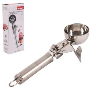 Rozsdamentes fagylaltkanál 22 cm Ø 5 cm