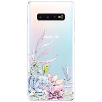 iSaprio Succulent 01 pro Samsung Galaxy S10+ (succ01-TPU-gS10p)