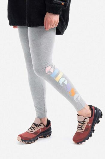 Legíny Ellesse Tilly Legging dámské, šedá barva, s potiskem, SGK13351-grey