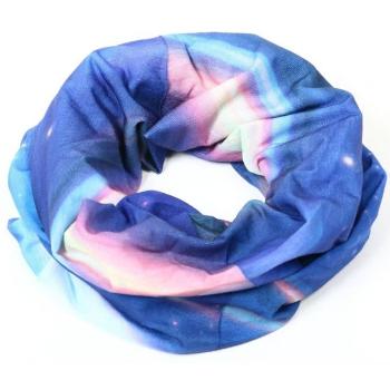 Finmark CHILDREN’S MULTIFUNCTIONAL SCARF Dětský multifunkční šátek, modrá, velikost