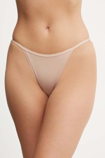 Kalhotky Calvin Klein Underwear béžová barva, 000QD5176E