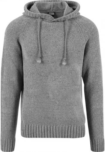 Urban Classics Chenille Hooded Sweater grey