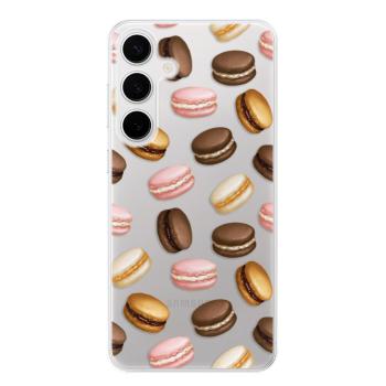 Odolné silikonové pouzdro iSaprio - Macaron Pattern - Samsung Galaxy S24+