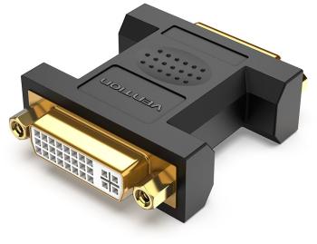 Kábelcsatlakozó Vention DVI Female to Female Adapter Black
