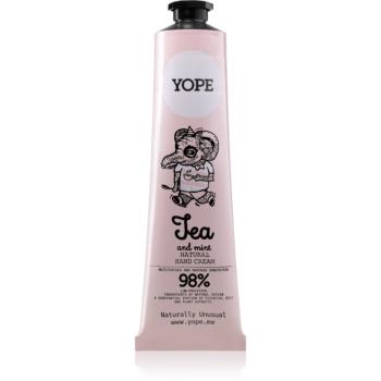 Yope Tea & Mint krém na ruce pro výživu a hydrataci 100 ml