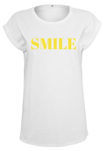 Mr. Tee Ladies Smile Tee white - M