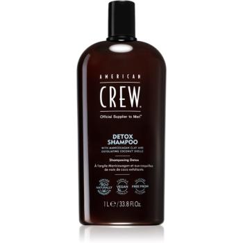 American Crew Detox Shampoo detoxikační šampon pro obnovu zdravé vlasové pokožky pro muže 1000 ml