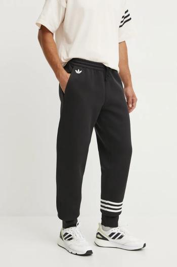 Tepláky adidas Originals Neuclassics Pant černá barva, s aplikací, IW0973