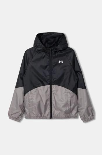 Dětská bunda Under Armour SPORT WINDBREAKER JKT černá barva, 1384206