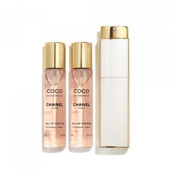 CHANEL Coco mademoiselle Parfémová voda v otočném rozprašovači - EAU DE PARFUM 3X20ML 3x 20 ml