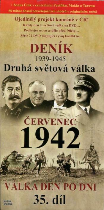 Deník 2. světové války (35. díl) - červenec 1942 (DVD) (papírový obal)