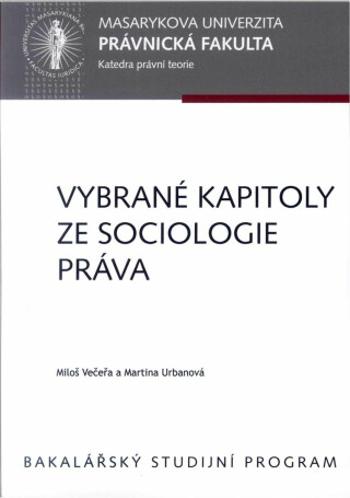 Vybrané kapitoly ze sociologie práva